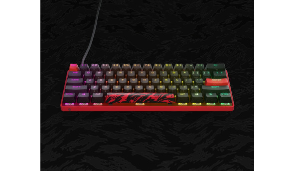 Клавіатура ігрова оптична SteelSeries Apex 9 TKL UA OptiPoint Mini Faze Clan - 627852