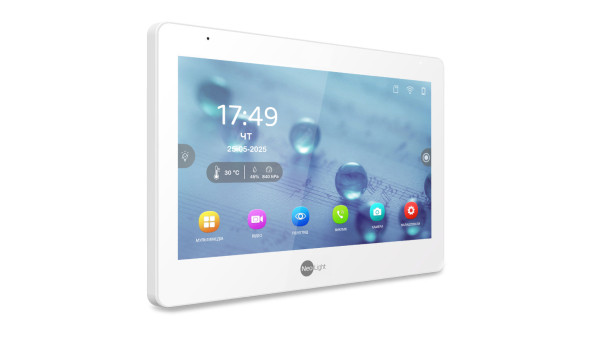 Гибридный видеодомофон 10.1" Neolight MEZZO Hybrid white с Wi-Fi - 627973