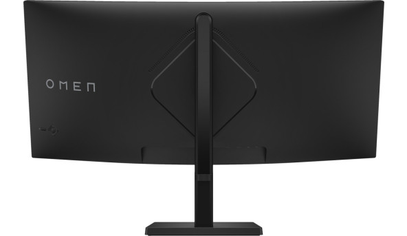 TFT 34" HP OMEN 34c, WQHD VA, вигнутий, 165Hz, 1ms, HDMI, DP, HAS, колонки, чорний, 2y.w - 628005