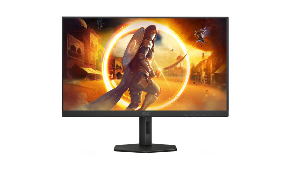 TFT 27" AOC Q27G4XF, Fast IPS, QHD, 180Гц, 0,5мс, HDMI, DP, HAS, Pivot, чорно-сірий