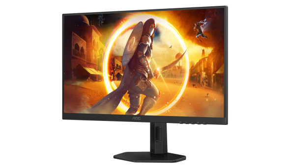 TFT 27" AOC Q27G4XF, Fast IPS, QHD, 180Гц, 0,5мс, HDMI, DP, HAS, Pivot, чорно-сірий - 628006