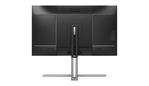 TFT 31.5" AOC U32U3CV, Nano IPS, UHD, 2xHDMI, DP, USB-C, RJ-45, USB-hub, HAS, Pivot, кол.,чорно-сріб - 628024