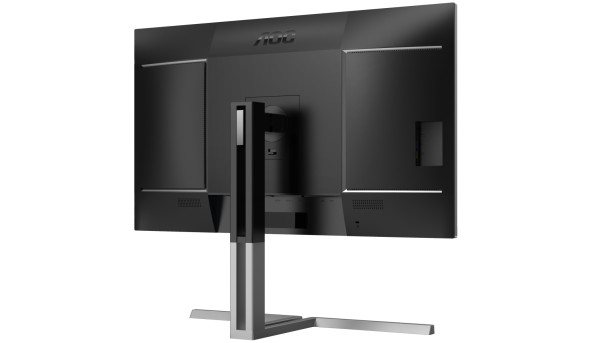 TFT 31.5" AOC U32U3CV, Nano IPS, UHD, 2xHDMI, DP, USB-C, RJ-45, USB-hub, HAS, Pivot, кол.,чорно-сріб - 628024