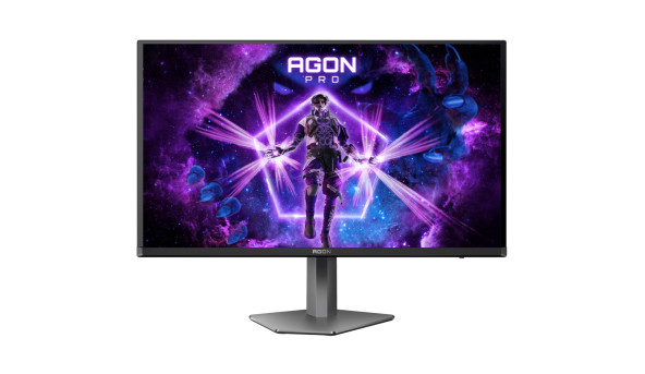 TFT 27" AOC AGON AG276QZD2, QD-OLED QHD 2K, 280Гц, 0,03мс, 2xHDMI, 2xDP, USB-hub, HAS, Pivot, чор.-с