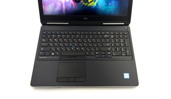 Игровой ноутбук Dell 7520 Core I7-7820HQ 16 RAM 256 SSD 1000 HDD Radeon Pro WX [IPS 15.6" FullHD] Б/У - 628072