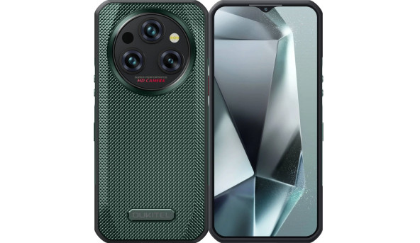 Смартфон Oukitel WP35 5G 6.6" FHD+ /8GB/256GB/ MTK6100+ /11000mAh /64+32Мп/ IP69K /NFC Green