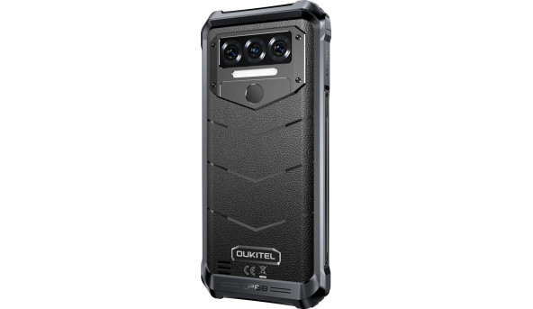 Смартфон Oukitel WP38 6.52" HD /6GB/256GB/ MT8788 / 10600mAh / IP68 / 13+5Мп NFC Black - 628176