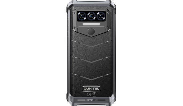 Смартфон Oukitel WP38 6.52" HD /6GB/256GB/ MT8788 / 10600mAh / IP68 / 13+5Мп NFC Black - 628176