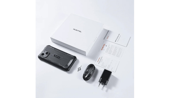 Смартфон Oukitel G2 5.93"HD+ /4GB+64GB/ T606 / 6300mAh /13+5Мп/ IP69K /NFC Black - 628177