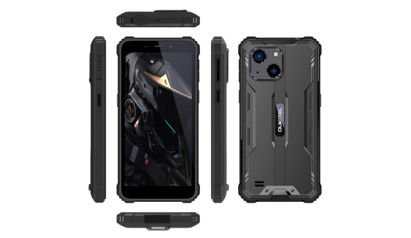 Смартфон Oukitel G2 5.93"HD+ /4GB+64GB/ T606 / 6300mAh /13+5Мп/ IP69K /NFC Black - 628177