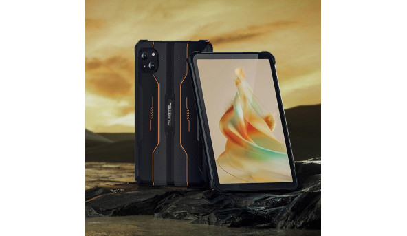 Планшет Oukitel RT3 8” HD+ / 4GB/64GB / MT6762 / 5150mAh / 16+8Мп / IP69K /NFC/ LTE Orange - 628178