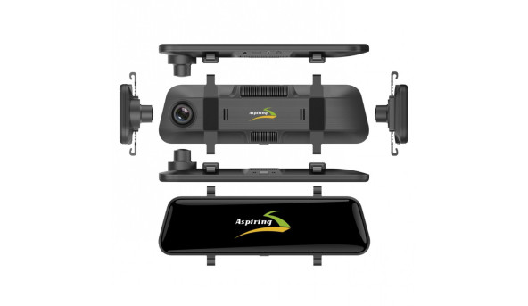 Відеореєстратор Aspiring Maxi 4 Speedcam WIFI/GPS/4K/2 Camers (дзеркало заднього виду) - 628184