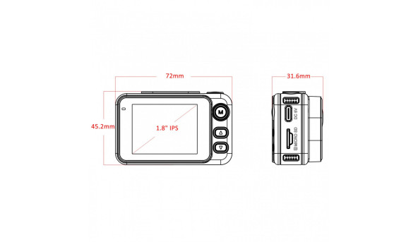 Відеореєстратор Aspiring Expert 9 Speedcam, WI-FI/GPS/2K/2 camers - 628189