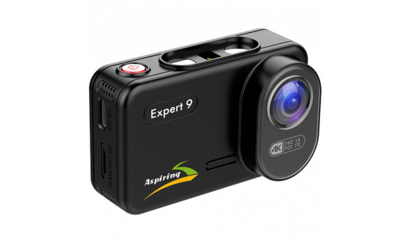 Відеореєстратор Aspiring Expert 9 Speedcam, WI-FI/GPS/2K/2 camers - 628189