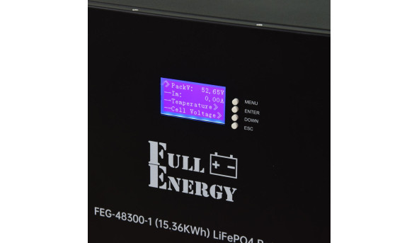 Аккумулятор LiFePO4 литий железо фосфатный 51.2В 300А·ч Full Energy FEG-48300-1 - 628291