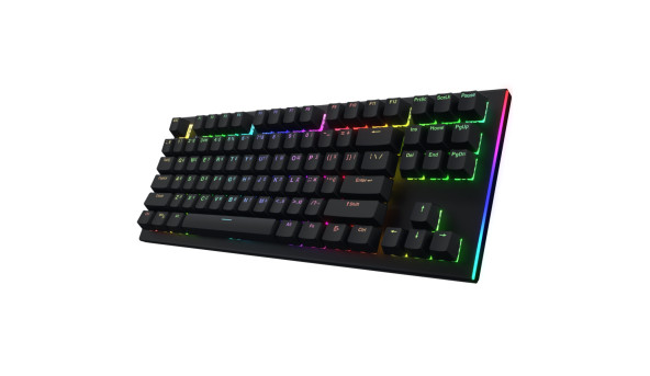 Клавіатура ігрова механічна HATOR Gravity X TKL orange black - 628363