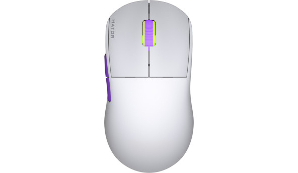 Мишка HATOR Quasar 2 ULTRA 4K wireless white/lilac