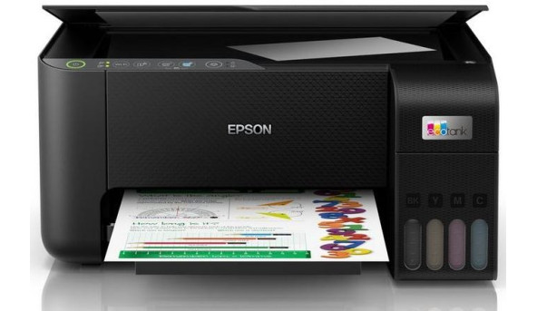 БФП А4 Epson Ink L3250 (33 стор/хв, 5760 x 1440 dpi, Wi-Fi, СБПЧ, чорний) Фабрика Друку - 628443