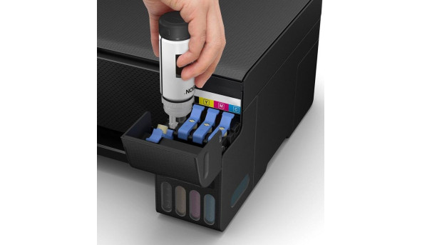 БФП А4 Epson Ink L3250 (33 стор/хв, 5760 x 1440 dpi, Wi-Fi, СБПЧ, чорний) Фабрика Друку - 628443