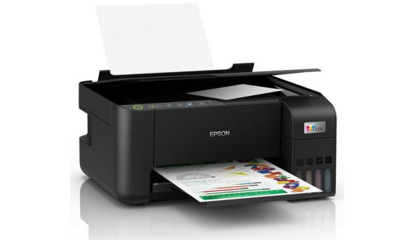 БФП А4 Epson Ink L3250 (33 стор/хв, 5760 x 1440 dpi, Wi-Fi, СБПЧ, чорний) Фабрика Друку - 628443