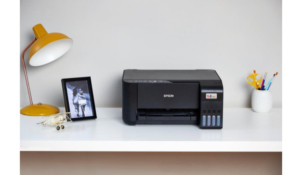 БФП А4 Epson Ink L3250 (33 стор/хв, 5760 x 1440 dpi, Wi-Fi, СБПЧ, чорний) Фабрика Друку - 628443