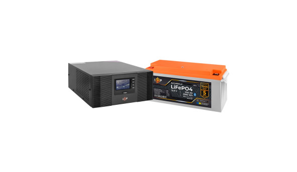 Комплект резервного питания LogicPower B1500 + литиевая (LiFePO4) батарея 2560Wh - 628446