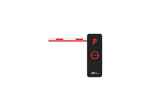 Шлагбаум ZKTeco BGM1045R-LED з прямою стрілою 4.5 м зі світлодіодним підсвічуванням (правий)