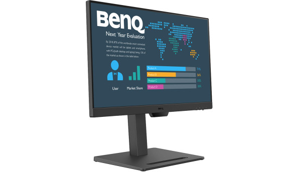 TFT 27" BenQ BL2790T, IPS, 100Гц, 2хHDMI, DP, HAS, колонки, чорний - 628512