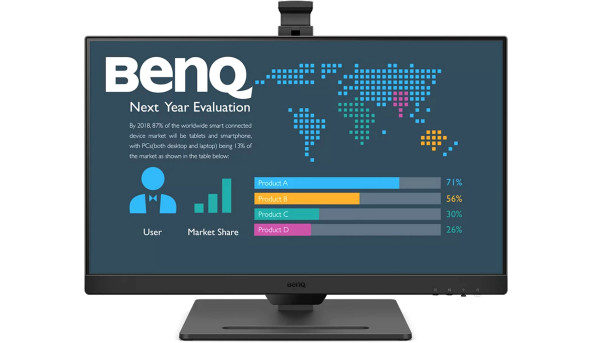 TFT 23.8" BenQ BL2490T, IPS, 100Гц, 2хHDMI, DP, HAS, колонки, чорний - 628513