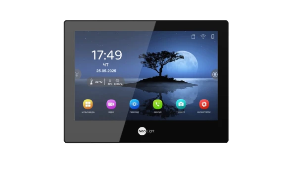 Видеодомофон Neolight ALPHA Hybrid black