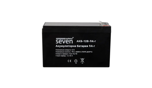 Аккумуляторная батарея SEVEN 12В/9Ач