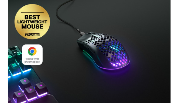 Мишка SteelSeries Aerox 3 Onyx 2022 Edition - 628856