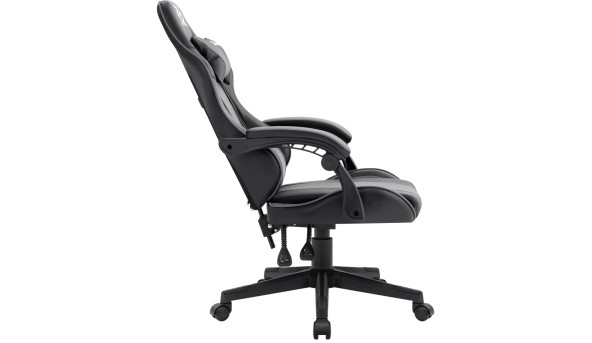 Крісло ігрове Defender Cosmic поліуретан 50мм, Клас 4, Black/Gray - 628865