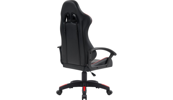 Крісло ігрове Defender Crater поліуретан 50мм, Клас 2, Black/Red/White - 628867