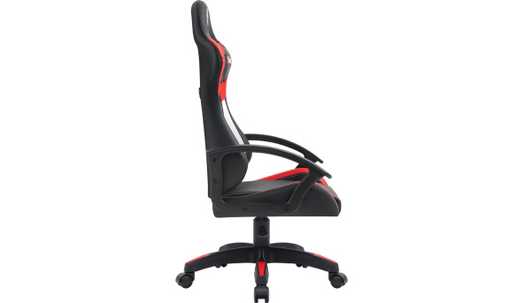 Крісло ігрове Defender Crater поліуретан 50мм, Клас 2, Black/Red/White - 628867