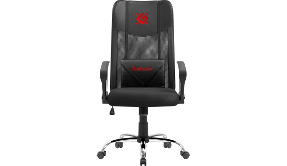 Крісло ігрове Defender Totem поліуретан 50мм,сітка, RGB, Black