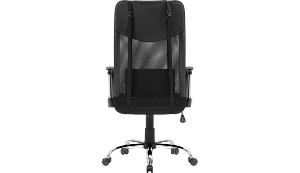 Крісло ігрове Defender Totem поліуретан 50мм,сітка, RGB, Black - 628868