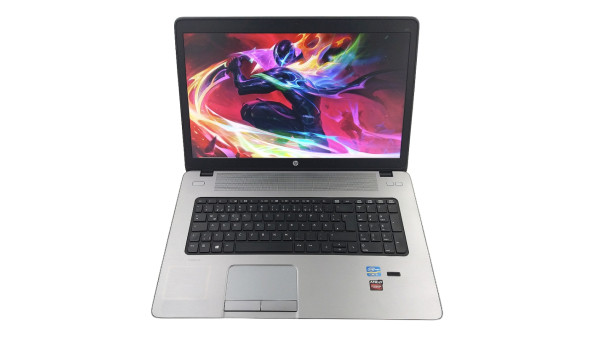 Игровой ноутбук HP 470 G0 Intel Core I5-3230M 8 RAM 120 SSD 500 HDD AMD Radeon HD 8600/8700M [17.3"] - Б/У