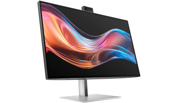 TFT 27" HP S7 Pro 727pm, IPS Black, 4K UHD, HDMI, DP, USB-C, RJ-45, cam, HAS, Pivot, чорно-сріблясти - 629259
