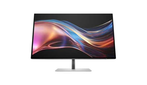 TFT 27" HP S7 Pro 727pu, IPS Black, QHD, 120Hz, HDMI, DP, USB-C, RJ-45, HAS, Pivot, чорно-сріблястий