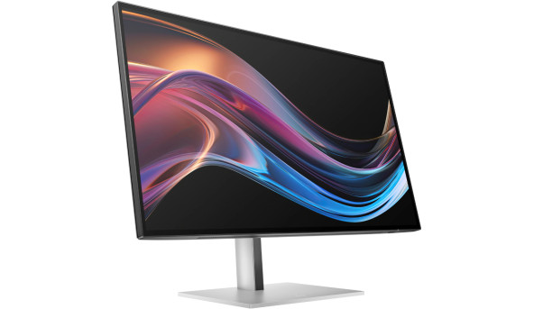 TFT 27" HP S7 Pro 727pk, IPS Black, 4K UHD, HDMI, DP, USB-C, RJ-45, HAS, Pivot, чорно-сріблястий - 629262
