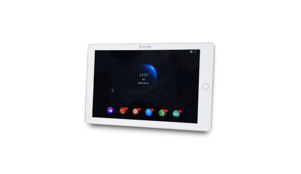 Видеодомофон 10" BCOM BD-1070FHD/DVR-T White с поддержкой Tuya Smart + Видеопанель Tantos Triniti FHD - 629527