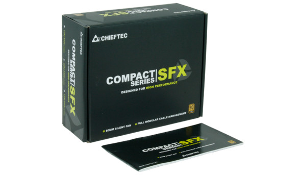 БЖ 650W Chieftec COMPACT CSN-650C SFX 80mm, 80+ GOLD, Modular, Retail Box - 629552