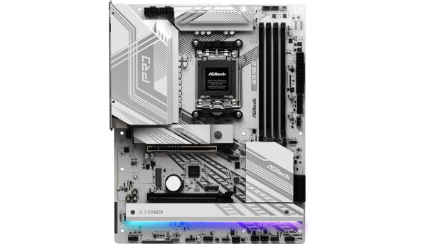 ASRock X870 PRO RS (AM5/X870, 4*DDR5, 2xPCIex16, HDMI/USB4, 4xSATA, 3xM.2, 2.5GLan, ATX) - 629556