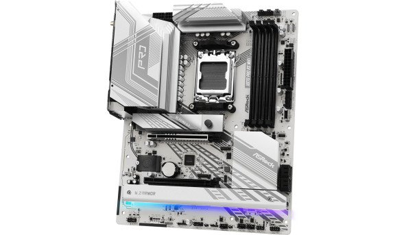 ASRock X870 PRO RS WIFI (AM5/X870, 4*DDR5, 2xPCIex16, HDMI/USB4, 4xSATA, 3xM.2, 2.5GLan, ATX) - 629559