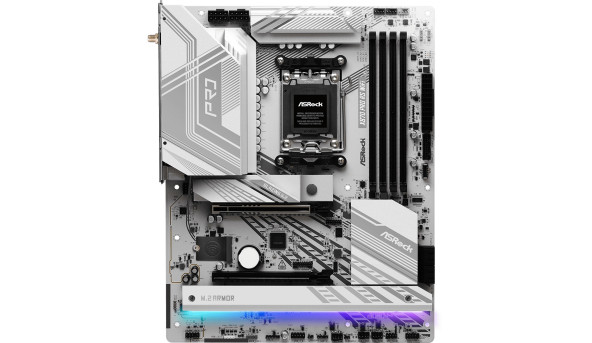 ASRock X870 PRO RS WIFI (AM5/X870, 4*DDR5, 2xPCIex16, HDMI/USB4, 4xSATA, 3xM.2, 2.5GLan, ATX) - 629559