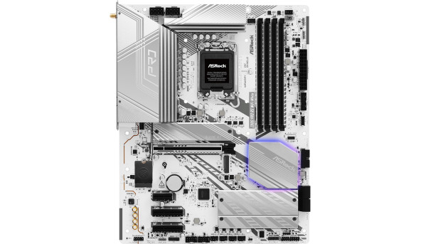 AsRock Z890 PRO RS WIFI WHITE (1851/Z890, 4*DDR5, PCIex16, HDMI/DP/TB4, 4xSATA, 4xM.2, 2.5Glan, 7.1c - 629561