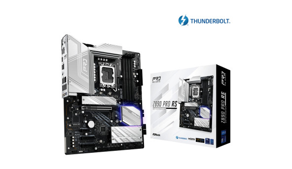 AsRock Z890 PRO RS (1851/Z890, 4*DDR5, PCIex16, HDMI/DP/TB4, 4xSATA, 4xM.2, 2.5Glan, 7.1c, ATX) - 629565