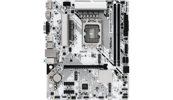 ASRock B760M-HDV/M.2 (1700/B760, 2*DDR5, 1xPCIex16, 4xSATA, 2xM.2, 2.5GLan, 7.1ch, mATX)