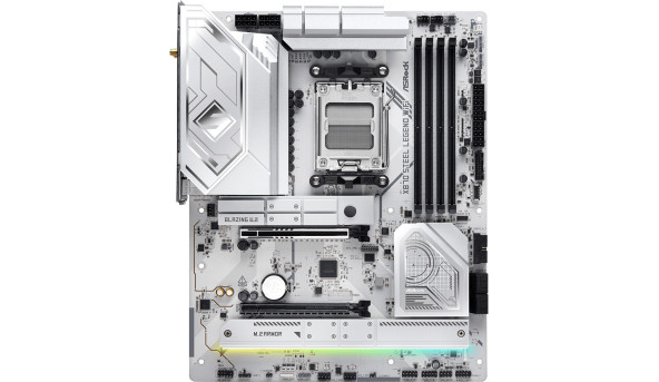 ASRock X870 STEEL LEGEND WIFI (AM5/X870, 4*DDR5, 2xPCIex16, HDMI/USB4, 4xSATA, 3xM.2, 2.5GLan, ATX)